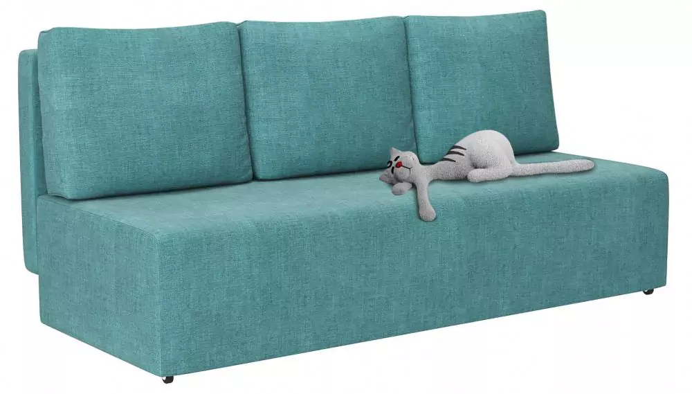 Прямой тканевый диван «Каир», дизайн 7