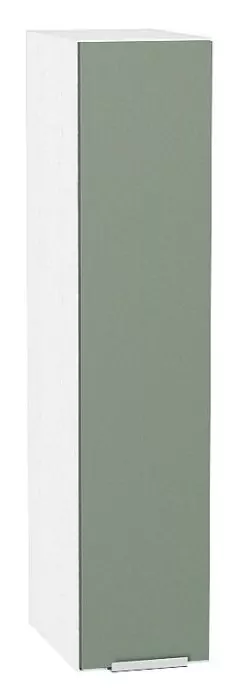 Шкаф верхний бутылочница Фьюжн 920х200 Silky Mint/Белый