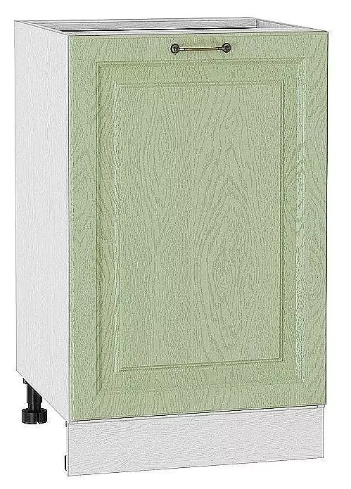 Шкаф нижний с 1-ой дверцей Ницца 500 Дуб оливковый/Белый