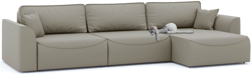 Угловой диван Рафаэль 3-секционный Дизайн 6