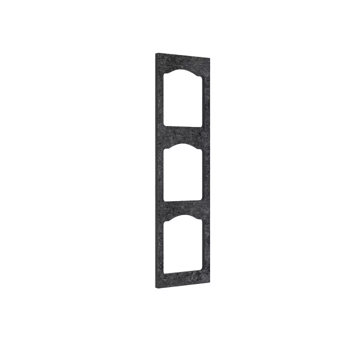 Фасад декоративный ШВБ 200/3 София Нувель (бетон черный)