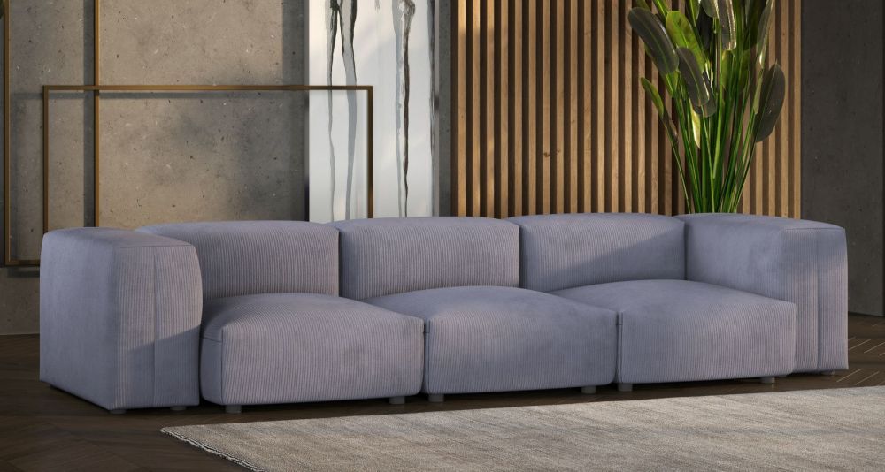 Модульный диван Фиджи трехсекционный Дизайн 4