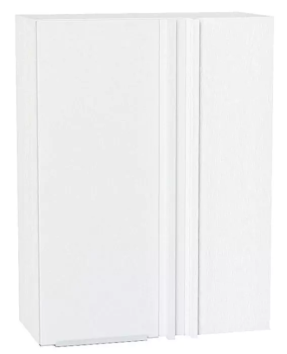Шкаф верхний прямой угловой Фьюжн 920 Silky White/Белый