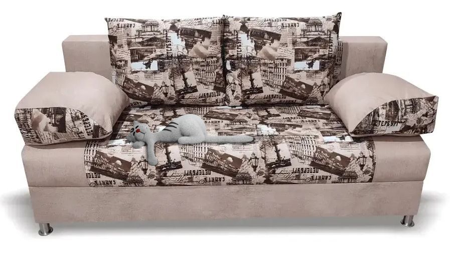 Прямой диван Парма (Мадрид) дизайн 1