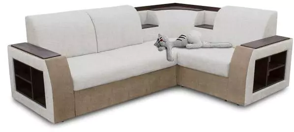 Угловой диван с полкой Андерсен дизайн 16