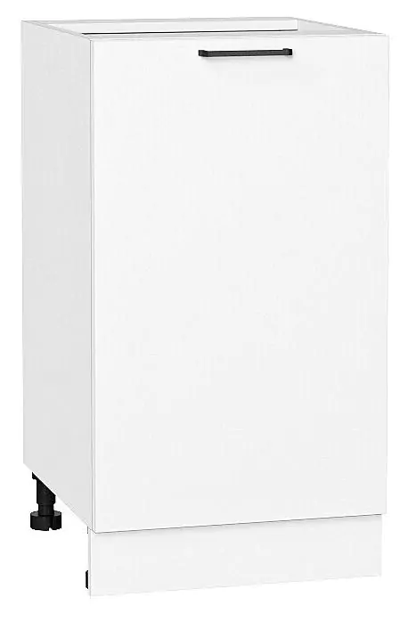 Шкаф нижний с 1-ой дверцей Флэт 450 Белый In 2S/Белый
