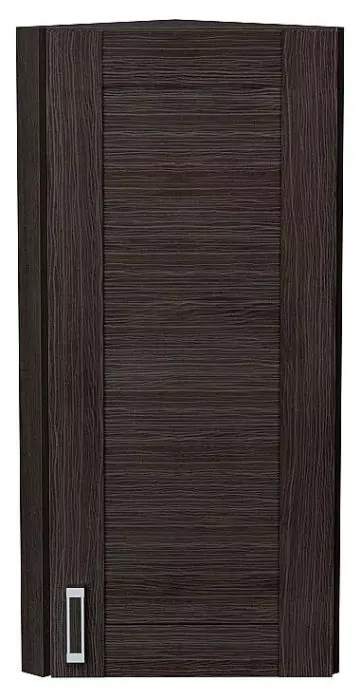 Шкаф верхний торцевой Лофт 300х920 Wenge Veralinga/Венге