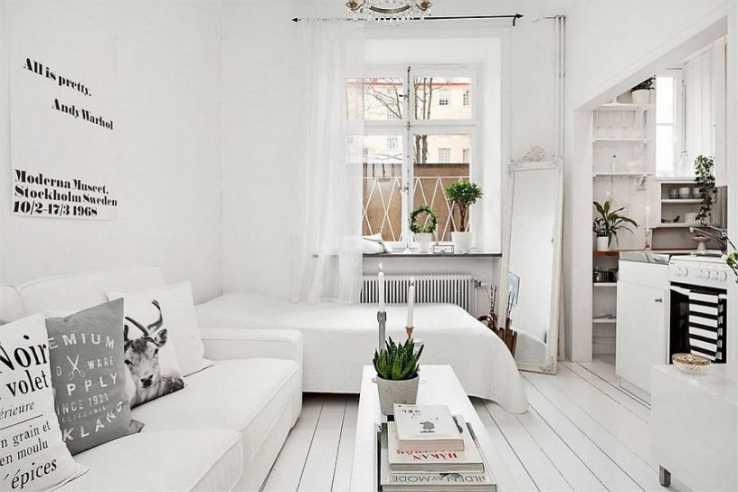 Дизайн студии 20 кв м: планировка интерьера маленькой квартиры с реальными фото
