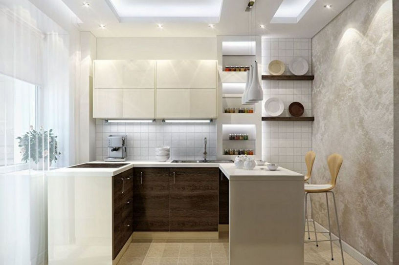 Дизайн кухни 9 м²