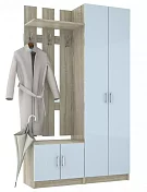 Прихожая модерн Лофт 2 сонома/белый