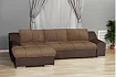 Угловой диван Чикаго, Коричневый