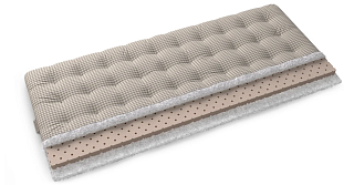 Матрас Футон Мегами Бежевый 