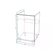 Шкаф нижний под мойку ШНМ 500 Кёльн (софт айвори)