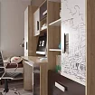 Стол рабочий Арабика, Коричневый
