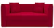 ф50а Прямой диван Ассоль (красный) 1