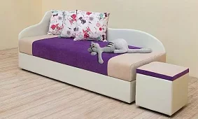 Кушетка Алина Без механизма Фиолетовый
