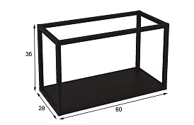 Каркасная полка Лофт ПМГ-Л 600