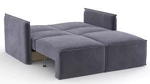 Прямой диван Хэппи Раскладушка Серый