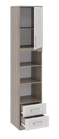 Шкаф комбинированный открытый Прованс, Бежевый