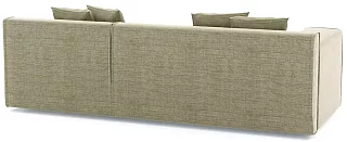Угловой диван Чикаго Без механизма Бежевый 