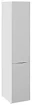 Шкаф-пенал с зеркалом Глосс, Белый