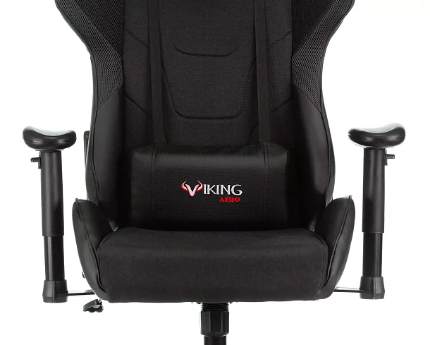 Кресло игровое Бюрократ 4 AERO дизайн 1, Черный