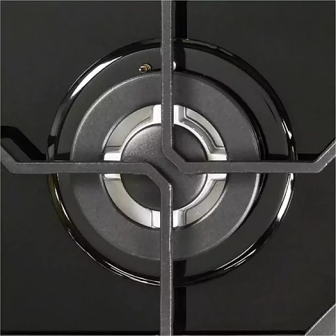 Газовая варочная поверхность GVG 640-1 BL, Черный