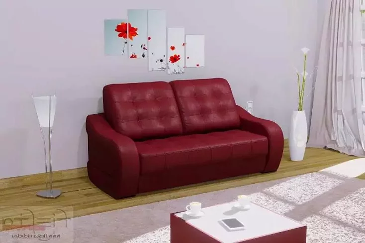 Прямой диван Элара, Красный