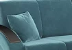 Прямой диван Верона, Голубой