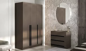 Комплект для спальни Бастион 2.0 м Коричневый