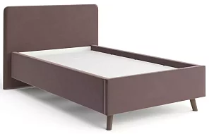 Интерьерная кровать Ванесса 120 с мягкой спинкой Кровати без механизма 