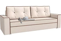 Прямой диван Принстон Софт Еврокнижка Бежевый