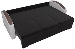 Прямой диван Монако slide Еврокнижка Черный