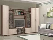 Стенка Виста со шкафом и пеналом, Бежевый