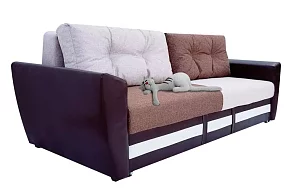 Прямой диван Комби Еврокнижка 