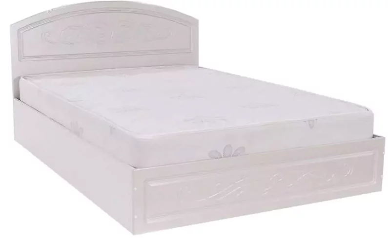 Спальня Венеция (белый/жемчуг) дизайн 3, Бежевый