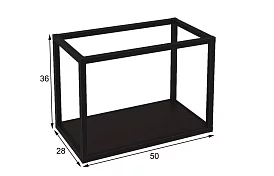 Каркасная полка Лофт ПМГ-Л 500