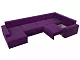 ф13а Угловой диван Мэдисон - П микровельвет фиолетовый фото6