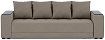 Прямой диван Дубай лайт, Коричневый