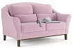 Прямой диван Монреаль, Розовый