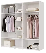 Шкаф Квадро 5-ти ств 2250 Белый