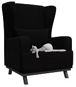 Кресло Джон Без механизма Черный