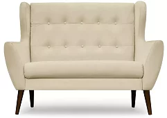 Прямой диван Ньюкасл малый Без механизма Бежевый