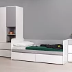 Кровать 80х190 см с ящиками Торонто, Белый