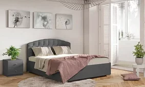 Кровать Венеция Серый