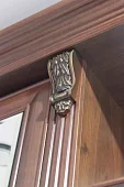 Прихожая угловая Благо Коричневый 