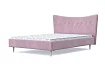 Мягкая кровать Финна 160 дизайн 7, Розовый