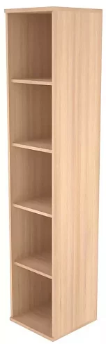 Стеллаж высокий узкий Стайл, Бежевый
