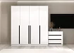 Комплект в гостиную Бастион 2,8 м, Белый