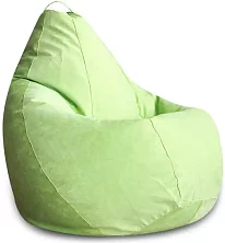 Кресло-мешок Салатовый Микровельвет 